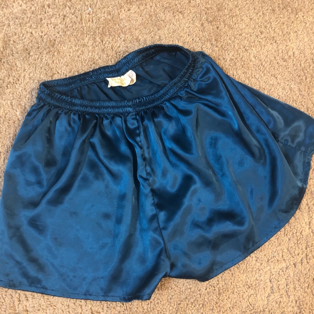 Soft Blue Victoria Secret pajama shorts Sz medium
